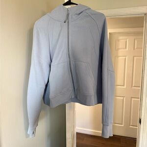lululemon athletica Light Blue Hoodie Jacket